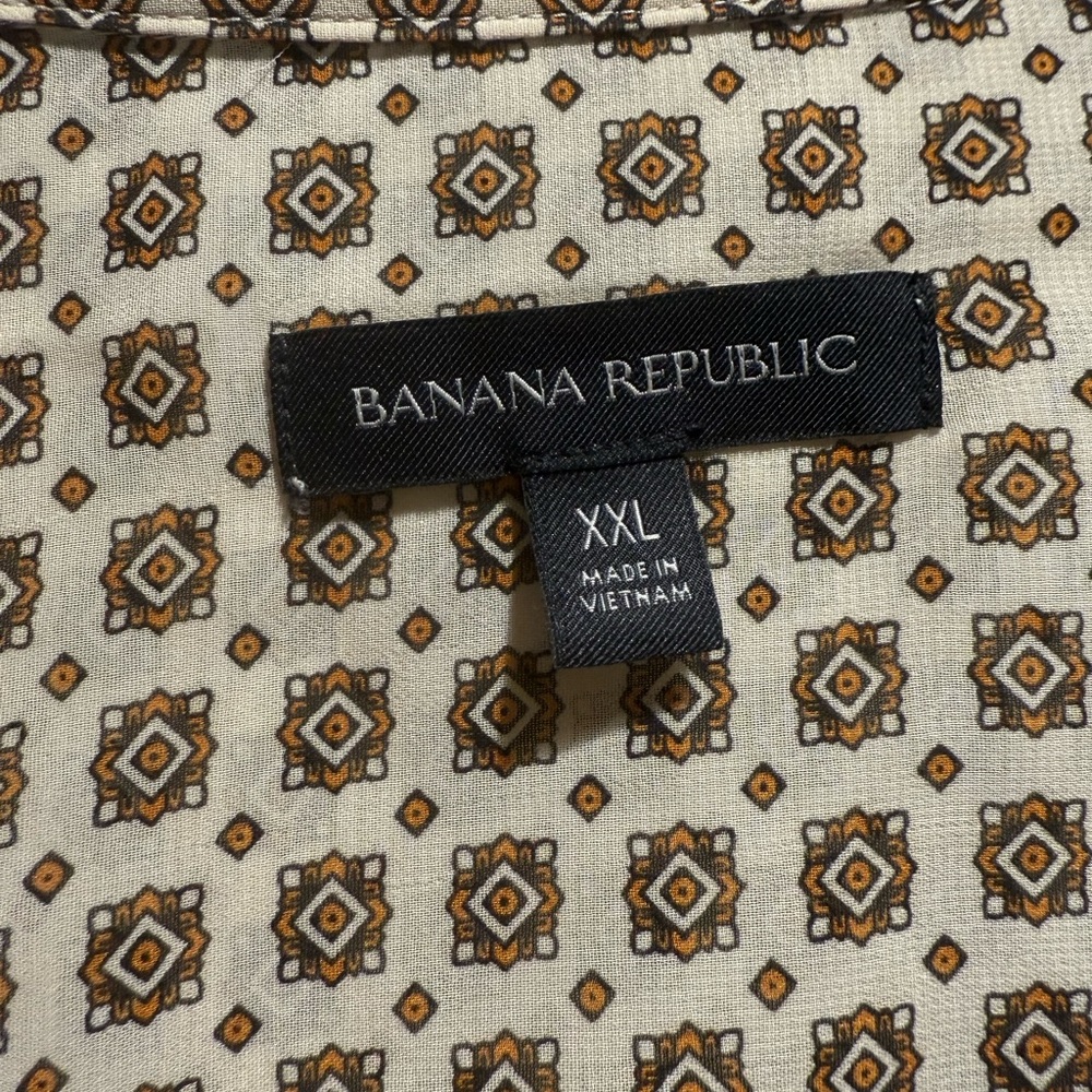 Banana Republic Brown Tan Blouse - Picture 2 of 8